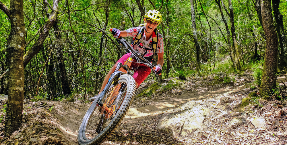 Für und mit Frauen biken