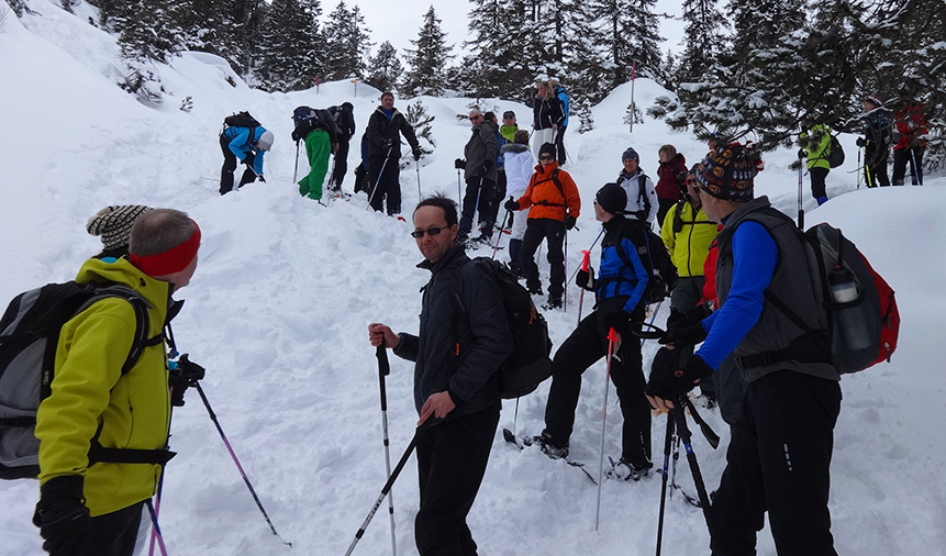Schneeschuh-Event 2014