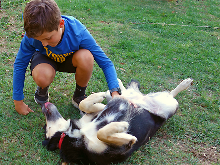 Andrin und Family zu Besuch bei mtbeer