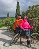 Bikeferien in der Toscana - 2023 Woche 18 - Petra, Carla & Michael