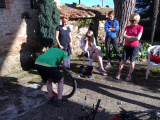 Benjamin in der Toscana