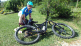 Bikeferien in der Toscana - Fussballer wird Biker