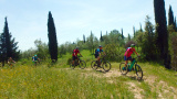 Bikeferien in der Toscana - Fussballer wird Biker