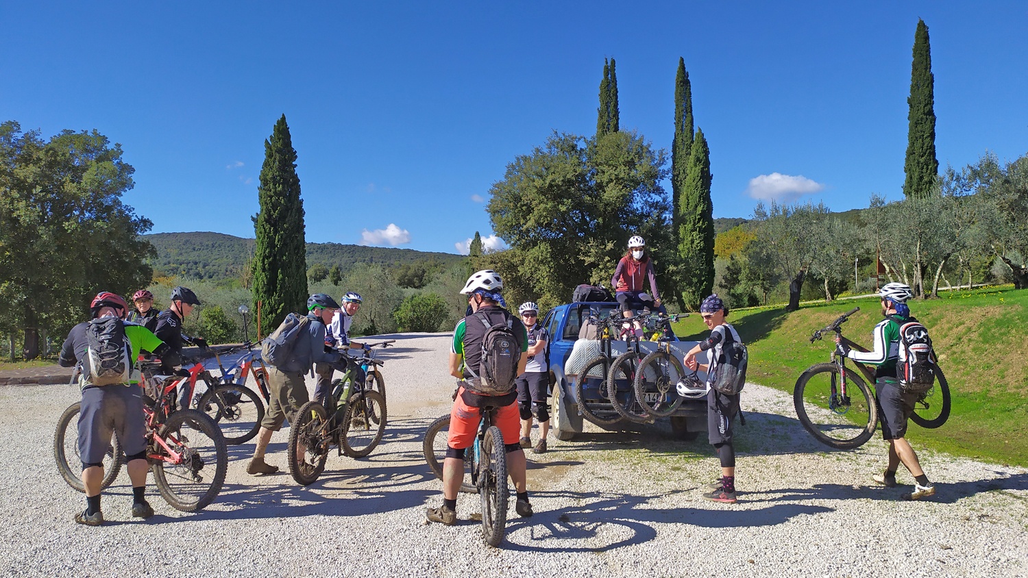 Bikeferien in der Toscana - Saisonabschluss 2020 - Saisonabschluss Toscana