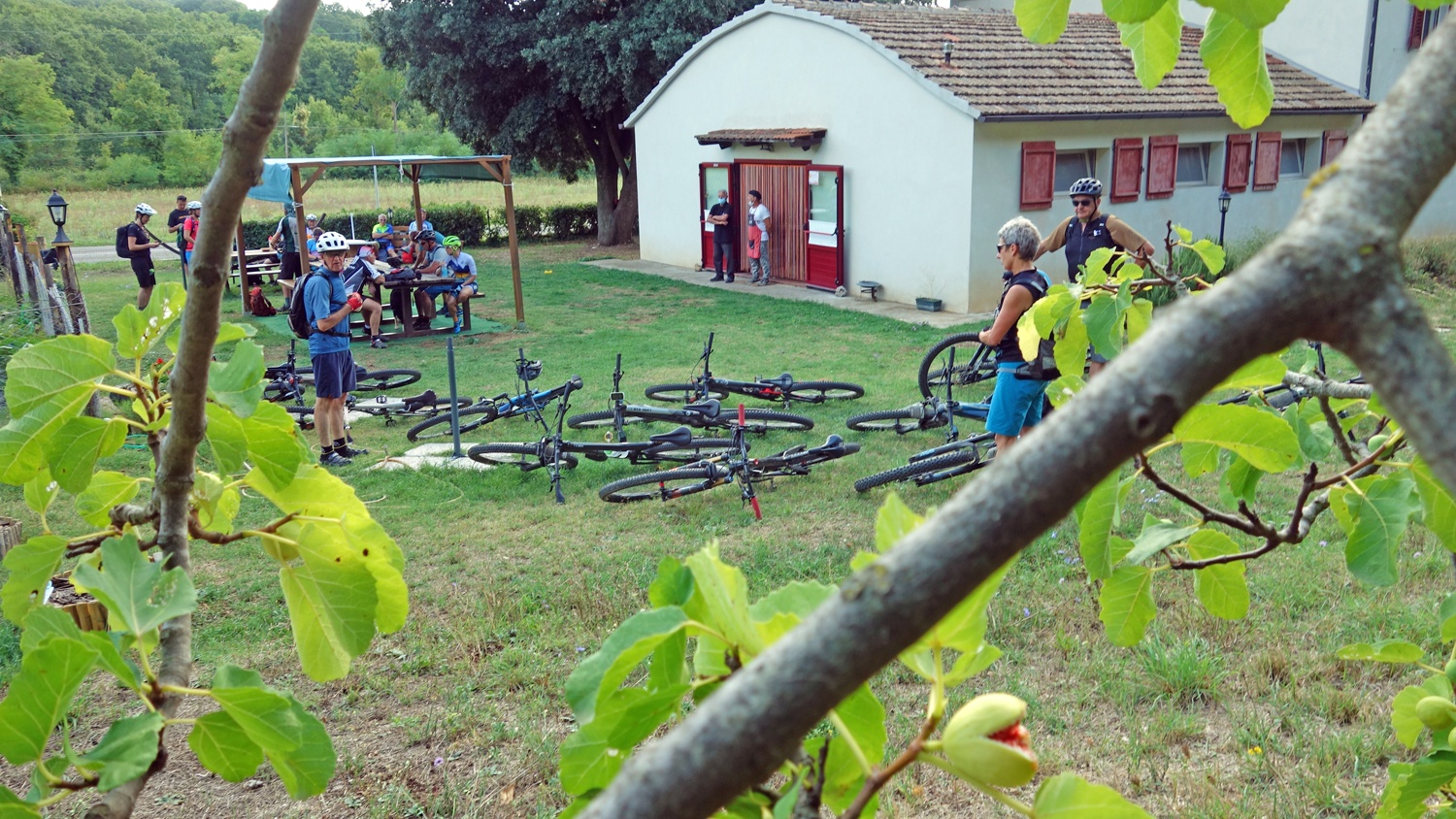 Bikeferien in der Toscana - Woche 37 - Tourenfahrer als Biker zu Besuch