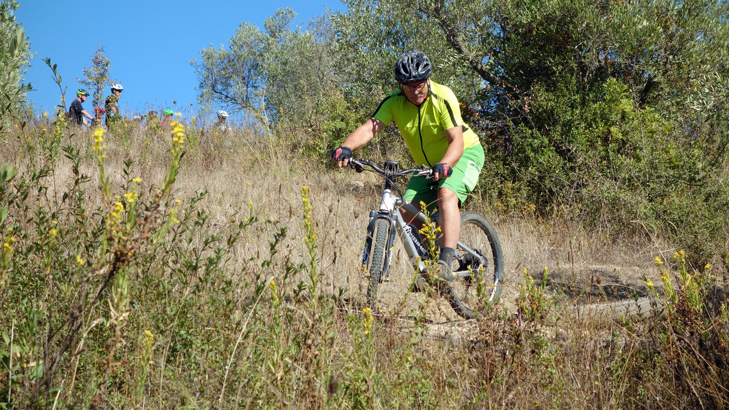 Bikeferien in der Toscana - Woche 41 - Martina voll in Action