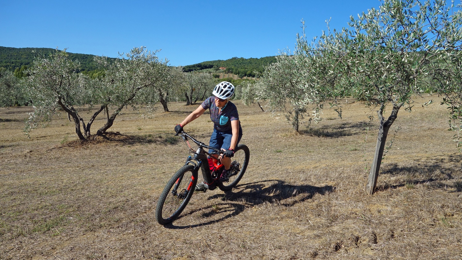 Bikeferien in der Toscana - Woche 41 - Martina voll in Action