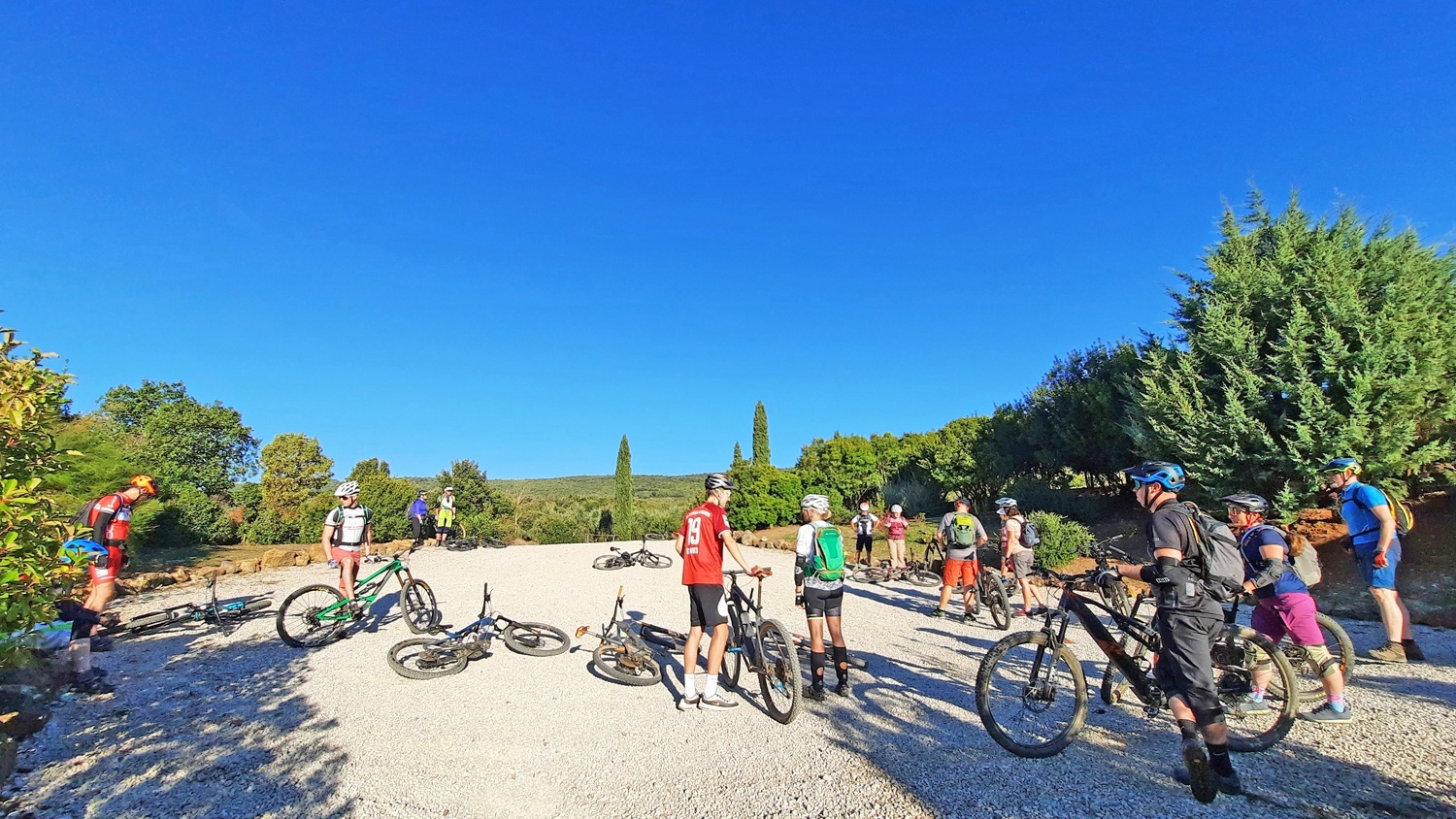 Bikeferien in der Toscana - Woche 42 - Manja & Jan lassen es krachen