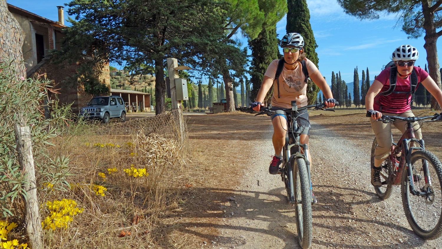 Bikeferien in der Toscana - Woche 42 - Manja & Jan lassen es krachen