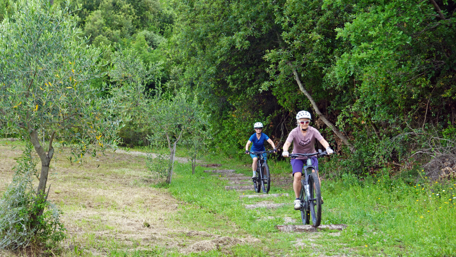 Bikeferien in der Toscana - 2023 Woche 22 - Angi und Co. besuchen mtbeer