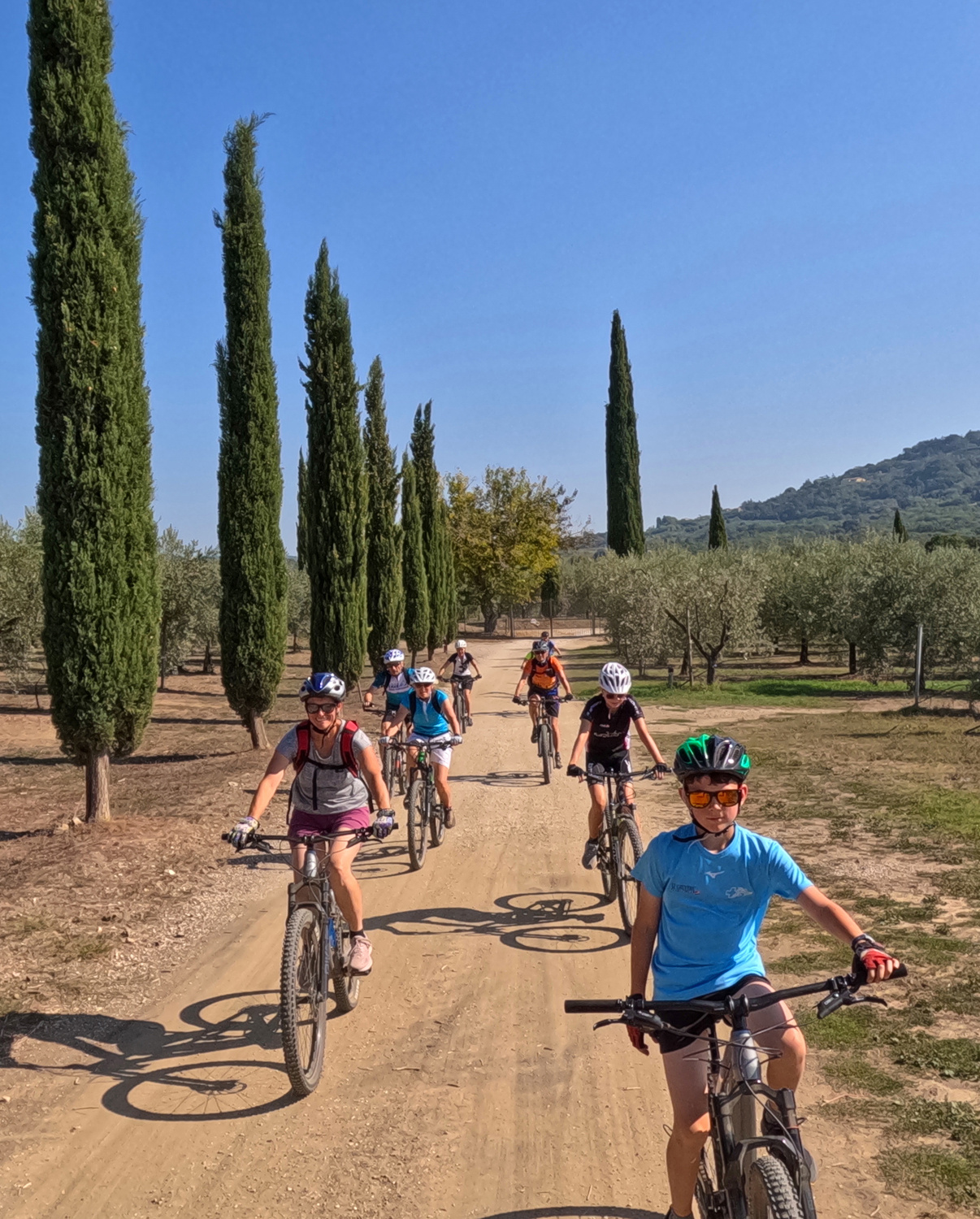 Bikeferien in der Toscana - 2023 Woche 41 - Familie Repolusk in den Bikeferien