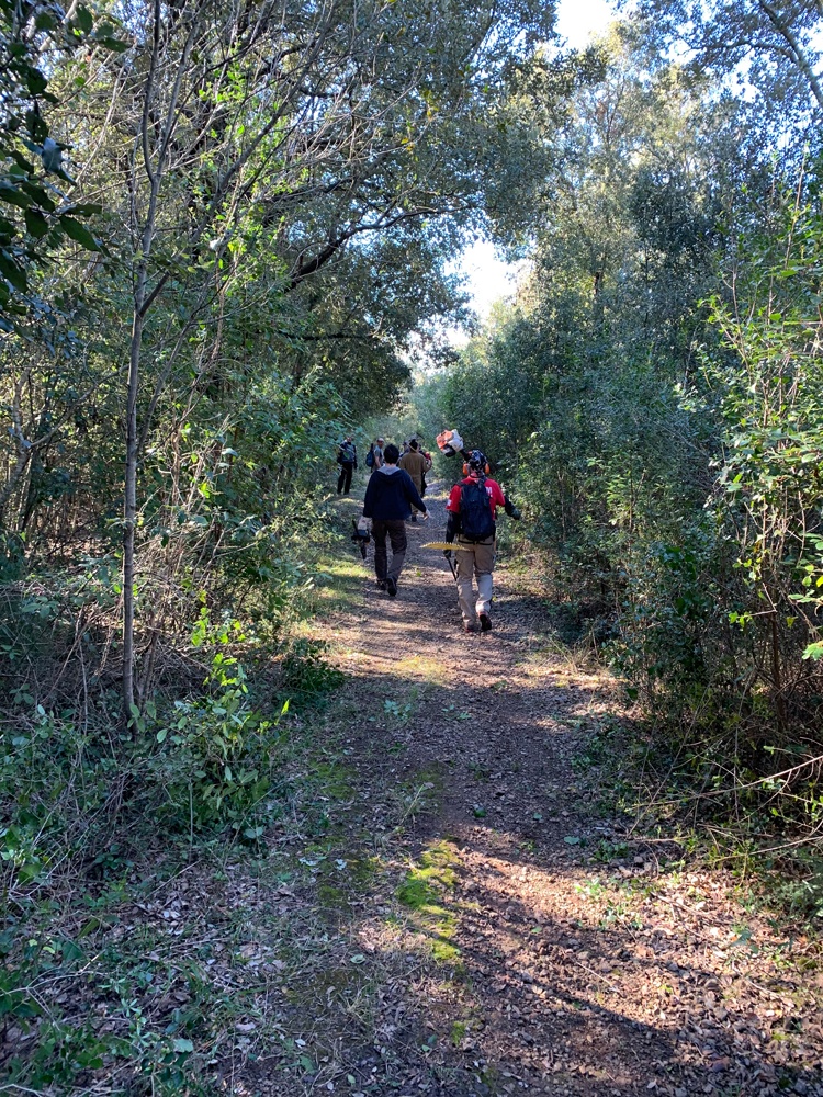 Auf zur Arbeit - Trailbau Toscana 2019 - Trailbau in der Toscana