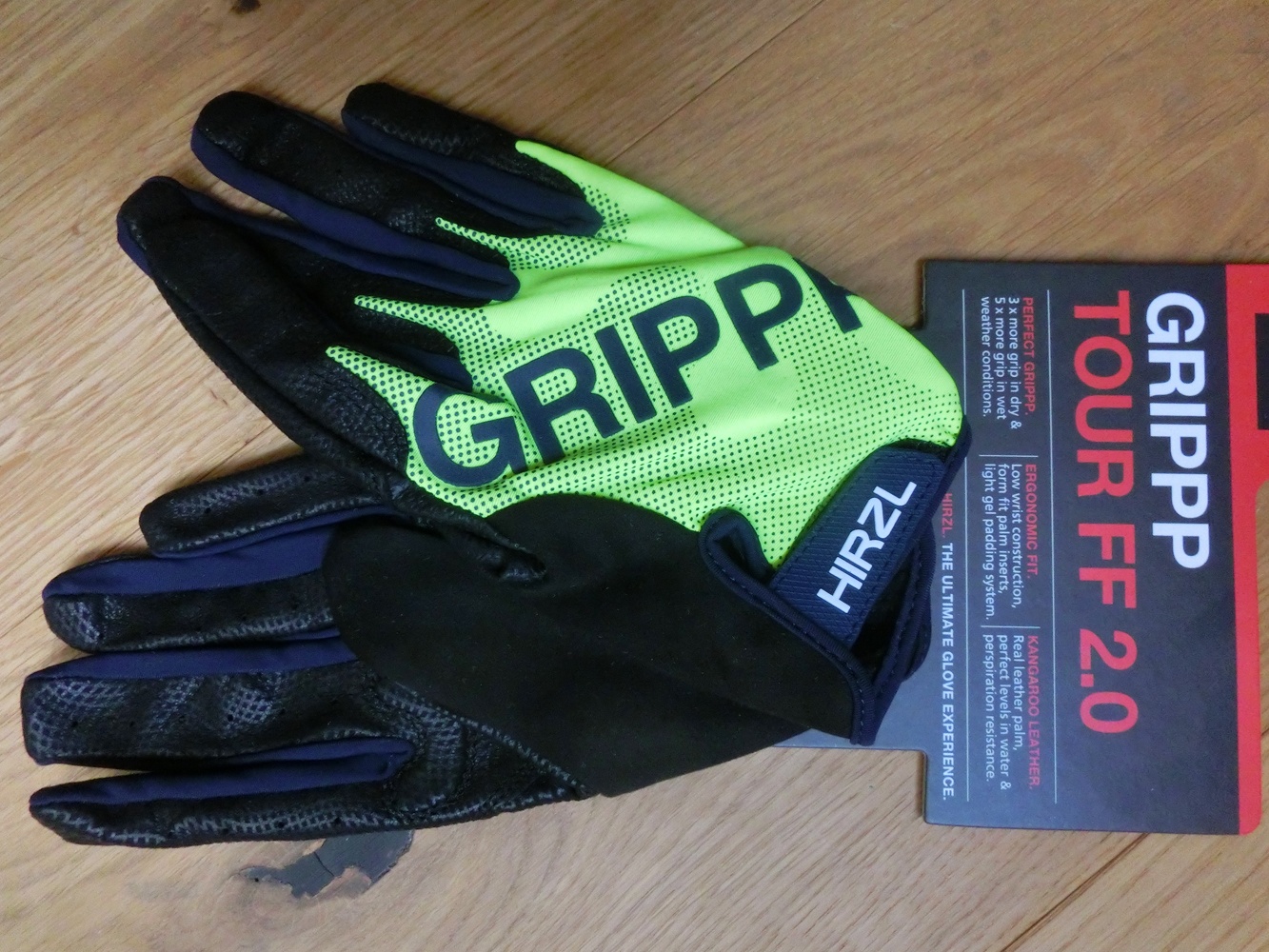 Grippp Handschuhe lang 2.0 FF lemon - Helme, Handschuhe usw.